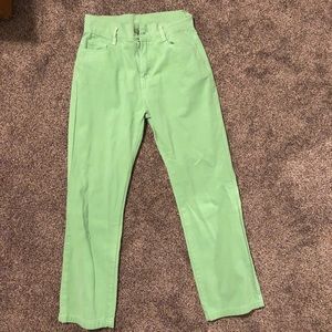 Cider green pants size medium